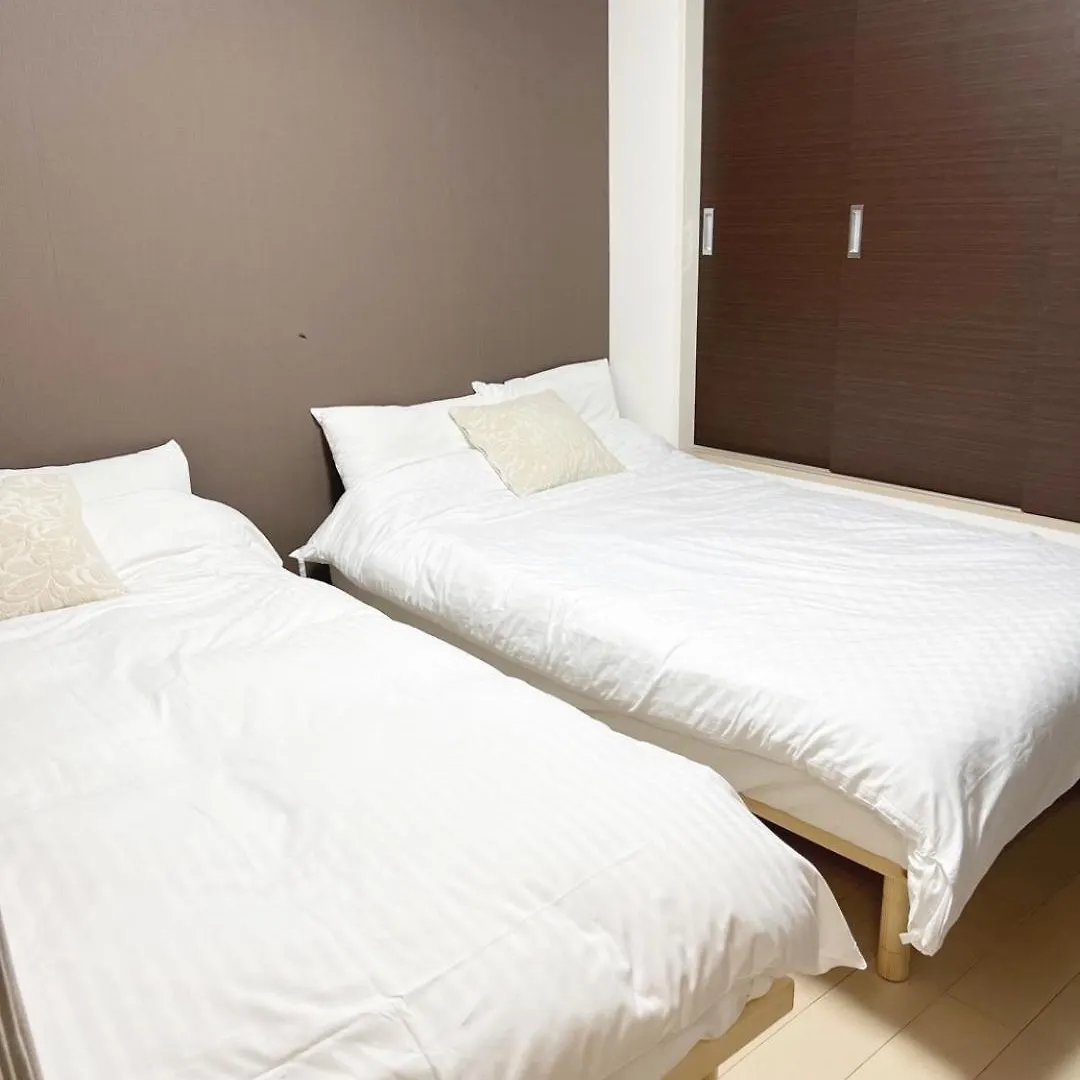 Cocone House Twin Bedroom Nanbaから2駅 Ósaka